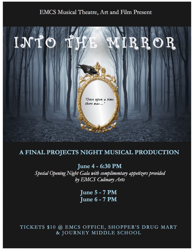 INTO THE MIRROR POSTER